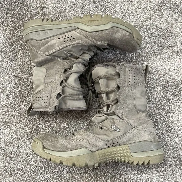 Nike Special Field Boot 6 Men 8&quot; Military Tactical Desert Boots Green AO7507-201