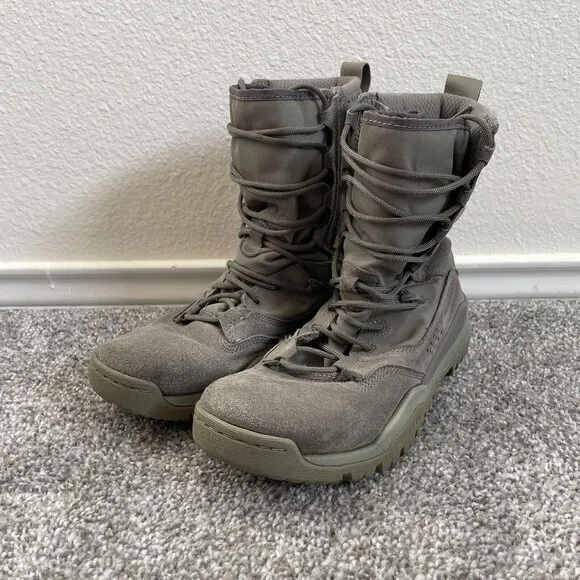Nike Special Field Boot 6 Men 8&quot; Military Tactical Desert Boots Green AO7507-201