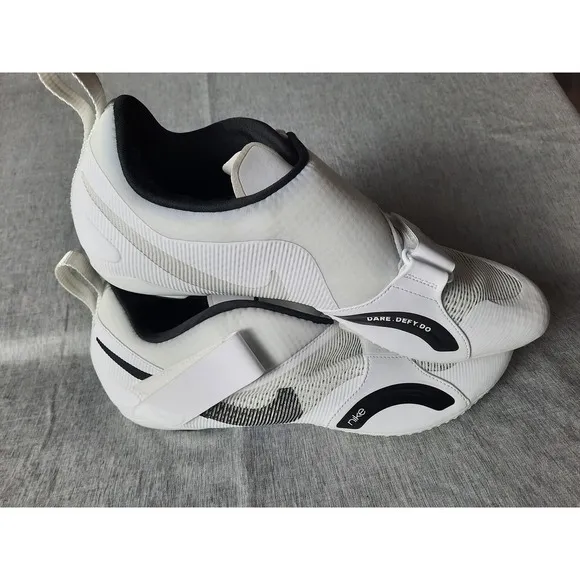 Nike Superrep Men's Size 13 Black/White Mesh Outdoor CW2191-100 Cycling Shoes