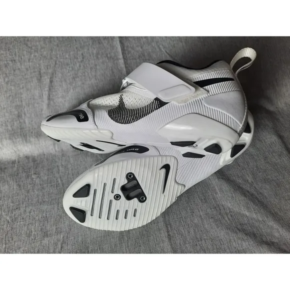 Nike Superrep Men's Size 13 Black/White Mesh Outdoor CW2191-100 Cycling Shoes