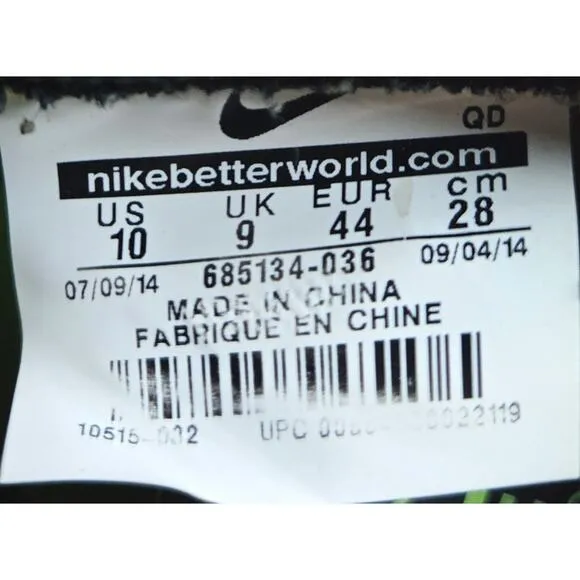Nike Track and Field Zoom Low Rival SD2 Red Throwing Shoes Men's Size 10