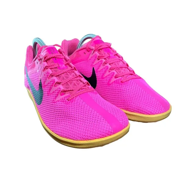 Nike Track Shoes Rival Distance Hyper Pink Running DC8725-600 Mens size 11.5