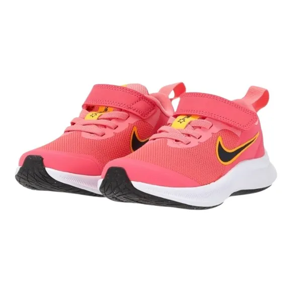 Nike Unisex Child Star Runner Running Shoes Coral Pink Size 13.5 Big Kid New