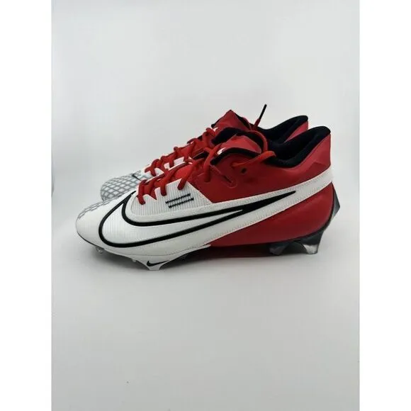 Nike Vapor Edge Elite 360 2 Red White Men's Football Cleats Size 10.5 DA5457-616