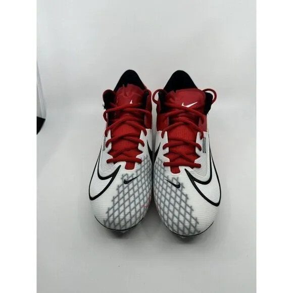 Nike Vapor Edge Elite 360 2 Red White Men's Football Cleats Size 10.5 DA5457-616