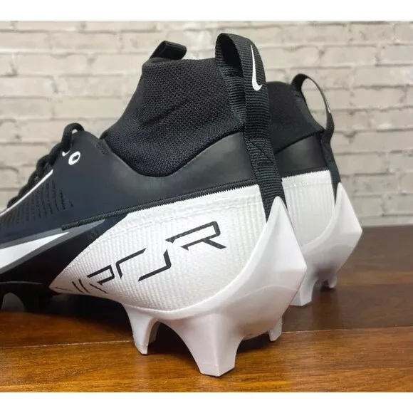 Nike Vapor Edge Pro 360 2 Men's Football Cleats DA5456-001 Black White Size 11