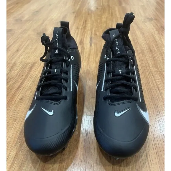 Nike Vapor Edge Pro 360 2 Men's Football Cleats DA5456-001 Black White Size 11
