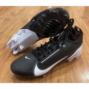 Nike Vapor Edge Pro 360 2 Men's Football Cleats DA5456-001 Black White Size 12