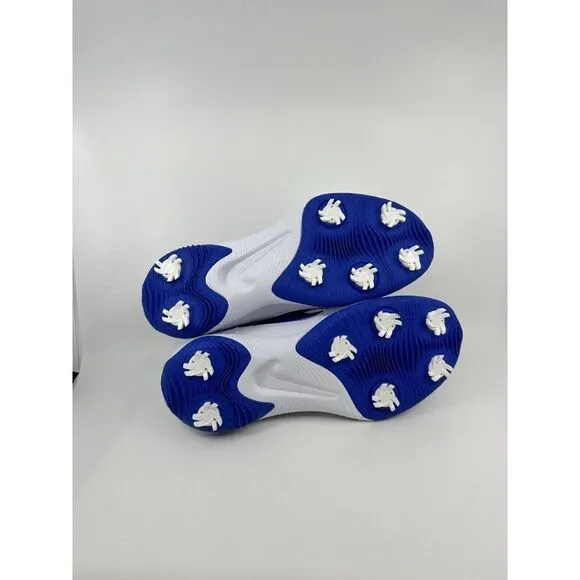 Nike Victory Pro 3 Golf Shoes Mens 10 White Hyper Royal Sneakers DV6800-140