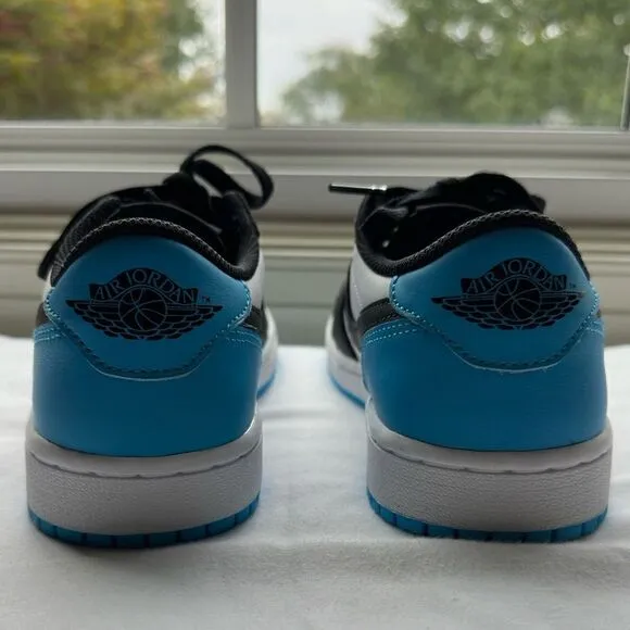 Nike Women's Air Jordan 1 Retro Low OG UNC Dark Powder Blue SZ 8 CZ0775-104 New