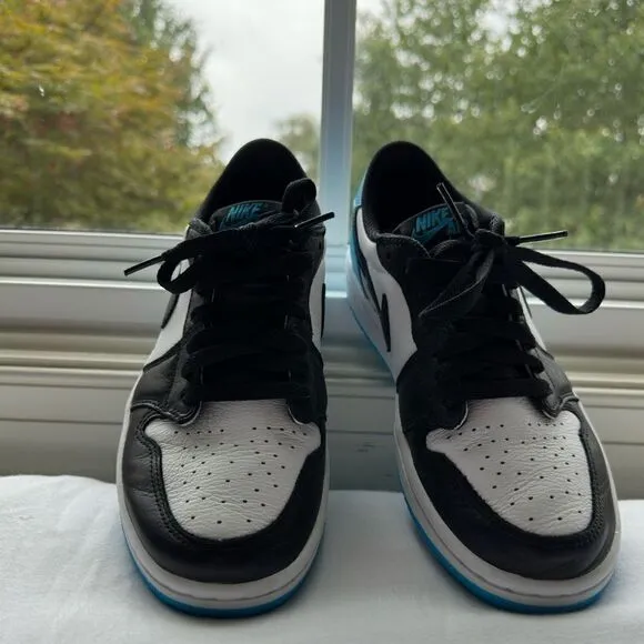 Nike Women's Air Jordan 1 Retro Low OG UNC Dark Powder Blue SZ 8 CZ0775-104 New