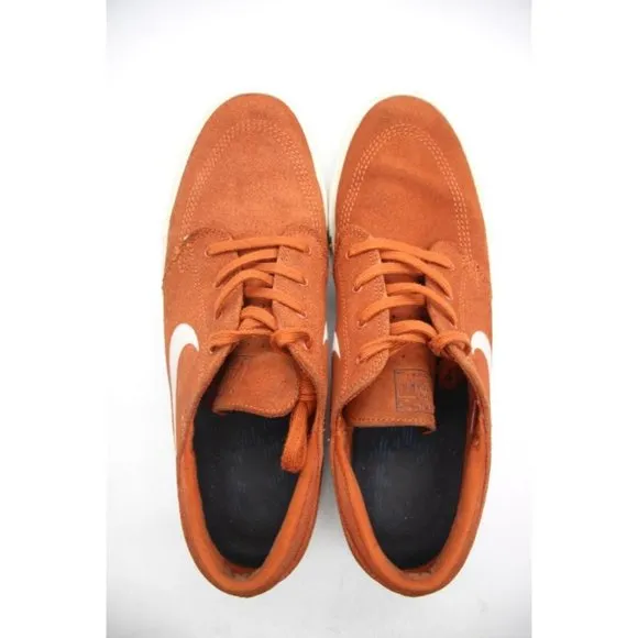 Nike Zoom Air Stefan Janoski Men’s 13 Brown Swoosh Skateboard Shoes AQ7475-203