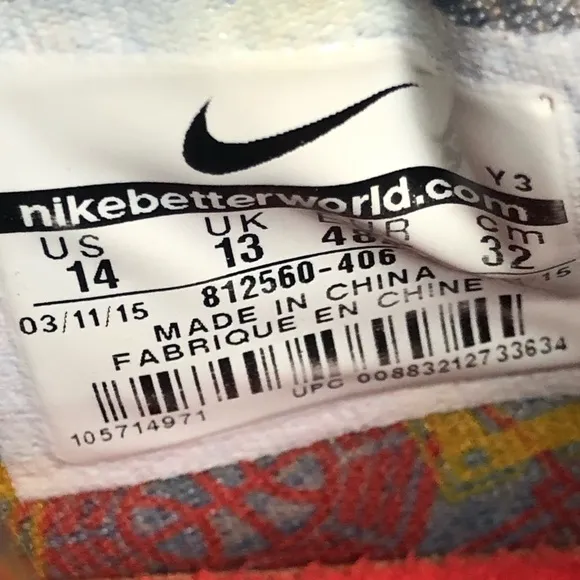 Nike Zoom Híper Cobalt Lebron 12 low rise world tour 2015 sneakers shoes