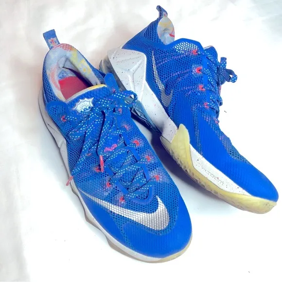 Nike Zoom Híper Cobalt Lebron 12 low rise world tour 2015 sneakers shoes