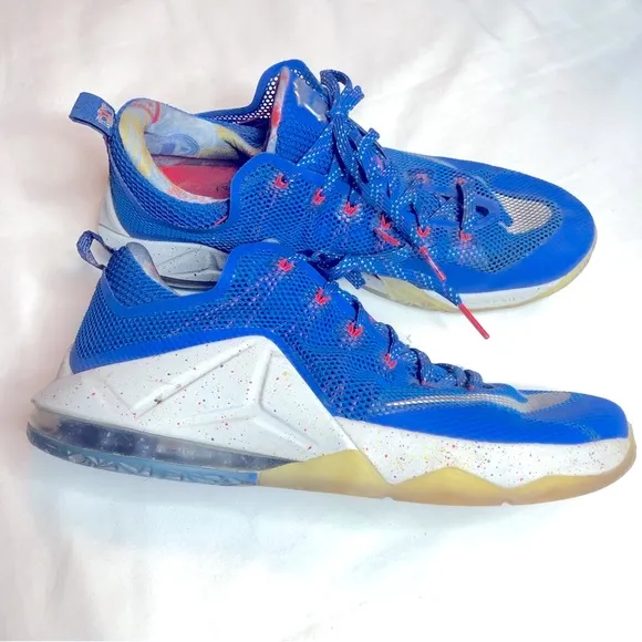 Nike Zoom Híper Cobalt Lebron 12 low rise world tour 2015 sneakers shoes