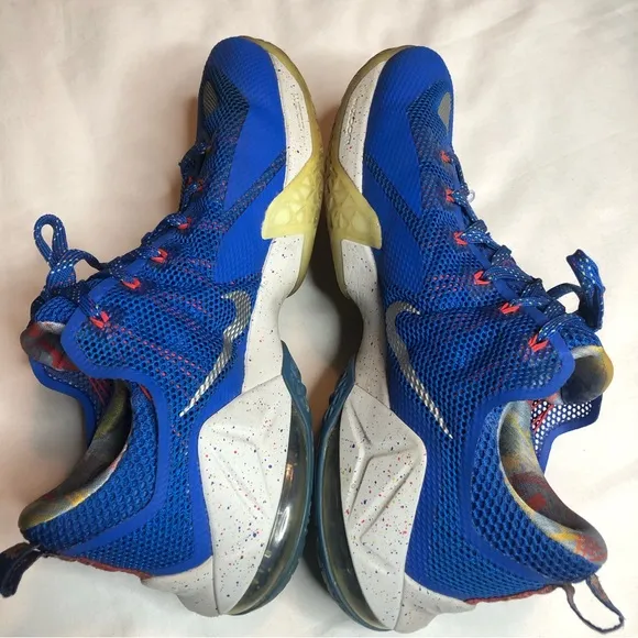 Nike Zoom Híper Cobalt Lebron 12 low rise world tour 2015 sneakers shoes