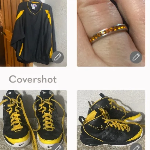 Nike Zoom Jackets 8.5👟 Russell Team XXL pullover 925💍RING sz7