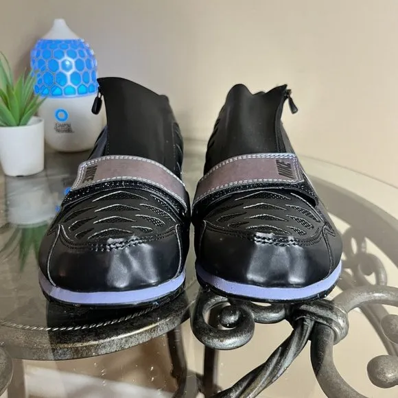 Nike Zoom LJ 4 Long Jump 415339-004 Black / Indigo Fog Mens Size 11.5 Shoes New!