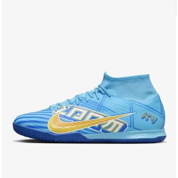 Nike Zoom Mercurial Superfly 9 Academy KM IC Indoor Shoes Mens 11 DO9346-400
