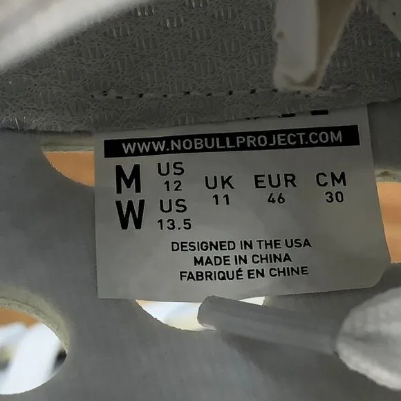 NoBull Indoor Cycling Shoes Mens 12 Deconstructed‎ Perforated Performance Light