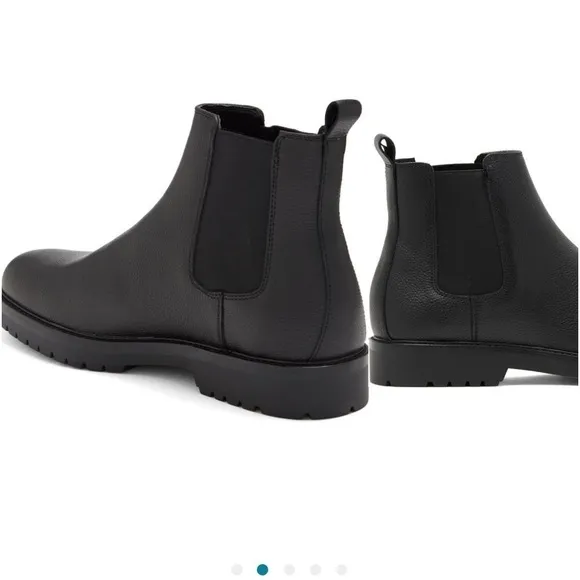 NORDSTROM RACK FitzCasual Chelsea Boot (Men) Boots Shoes Brown size 11