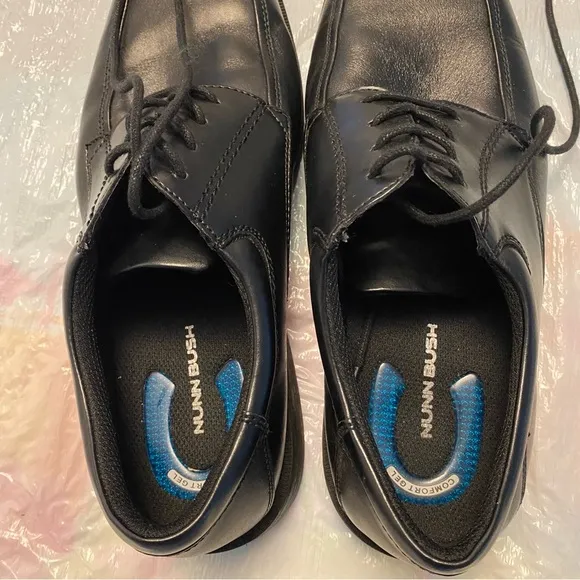 Nunn Bush shoes Marvin St Oxford black leather SZ.12 M NWOT No box