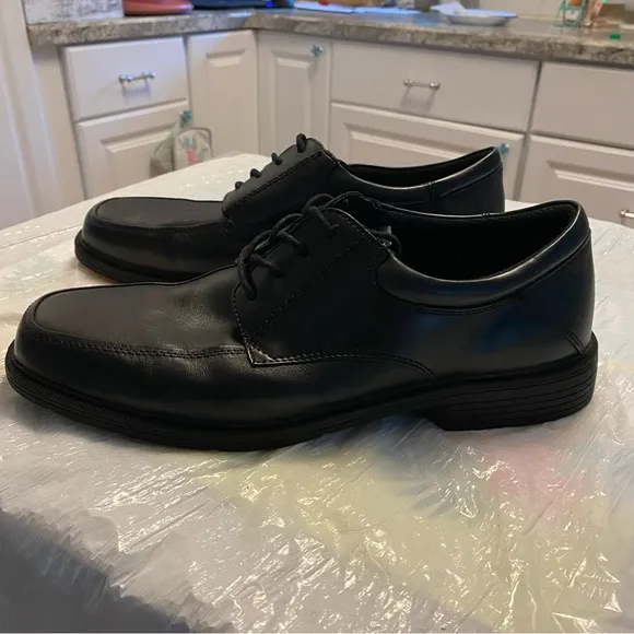 Nunn Bush shoes Marvin St Oxford black leather SZ.12 M NWOT No box