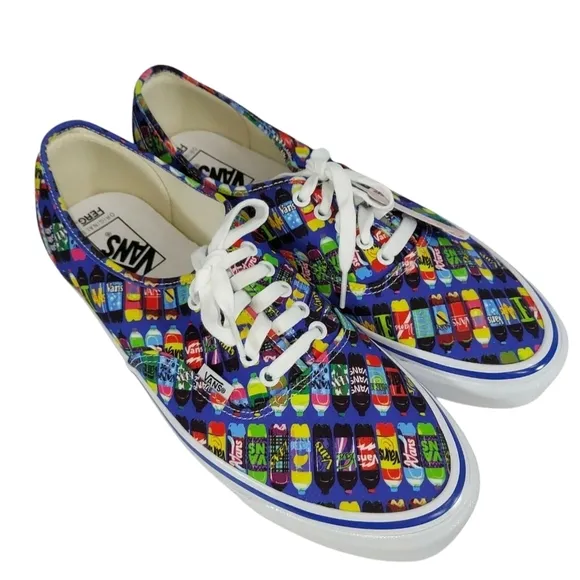 NWOB VANS OG ORIGINAL FERGADELIC LOW TOP SHOES MEN'S SIZE 11.5 SODA POP LACE UP