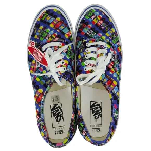 NWOB VANS OG ORIGINAL FERGADELIC LOW TOP SHOES MEN'S SIZE 11.5 SODA POP LACE UP