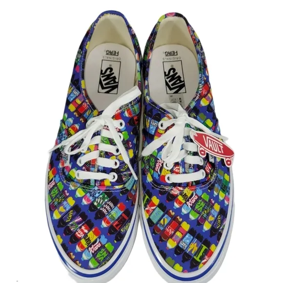 NWOB VANS OG ORIGINAL FERGADELIC LOW TOP SHOES MEN'S SIZE 11.5 SODA POP LACE UP
