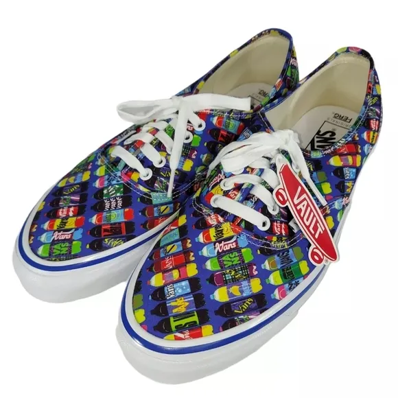 NWOB VANS OG ORIGINAL FERGADELIC LOW TOP SHOES MEN'S SIZE 11.5 SODA POP LACE UP