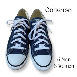 NWOT Converse CLASSIC blue size 8 women 6 Men LIKE NEW!