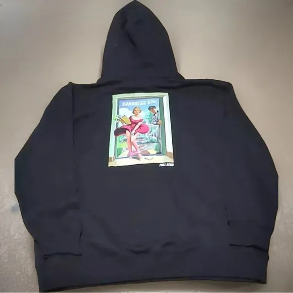 NWOT FULL SEND X Nelk Boyz•Unisex, Blk Graphic hoodie•Size 3XL