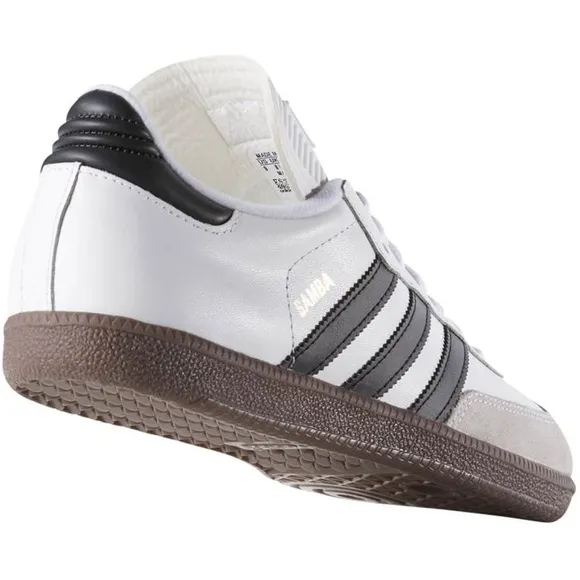 NWT! Adidas Samba Classic Men’s Size 10.5 Indoor Soccer Shoes White/Black 772109