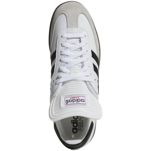 NWT! Adidas Samba Classic Men’s Size 10.5 Indoor Soccer Shoes White/Black 772109