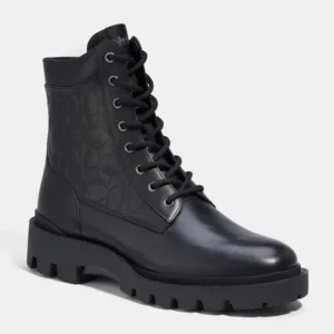 NWT Coach Citysole boots Men Black US 13
