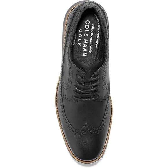 NWT Cole Haan Men's Øriginal Grand Golf Shoes,Black-Size 9