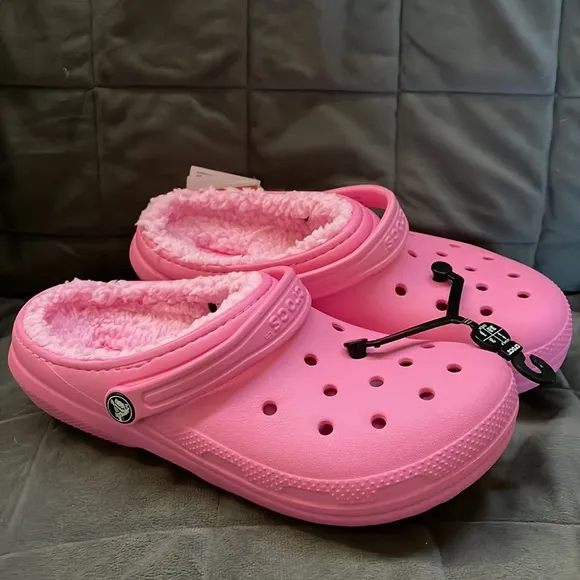 NWT CROCS Classic Lined Clog K sz J6 (EUR 38-39) SUPER NICE!!!