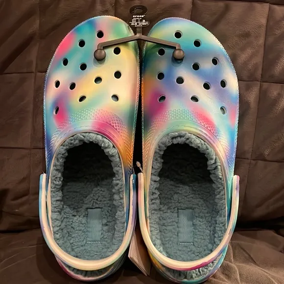 NWT CROCS Classic Lined Solarized Clog Mens 11 NICE!!