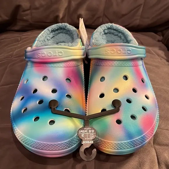 NWT CROCS Classic Lined Solarized Clog Mens 11 NICE!!