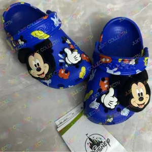 NWT Crocs Disney Park Mickey Mouse Classic Kids Clogs
