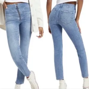 NWT! Good American Women’s Good Classic Corset Zip Front Skinny Jean - Size 0/25
