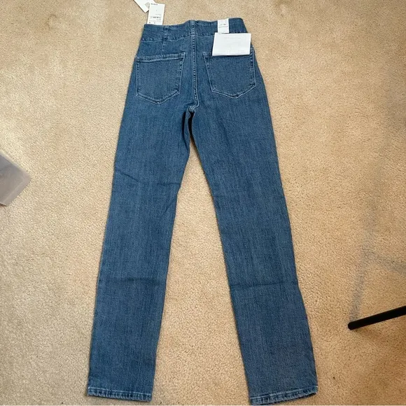 NWT! Good American Women’s Good Classic Corset Zip Front Skinny Jean - Size 0/25