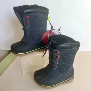NWT Swiss Tech Toddler Black Waterproof 3M Thinsulate Snow Winter Boots Size 6
