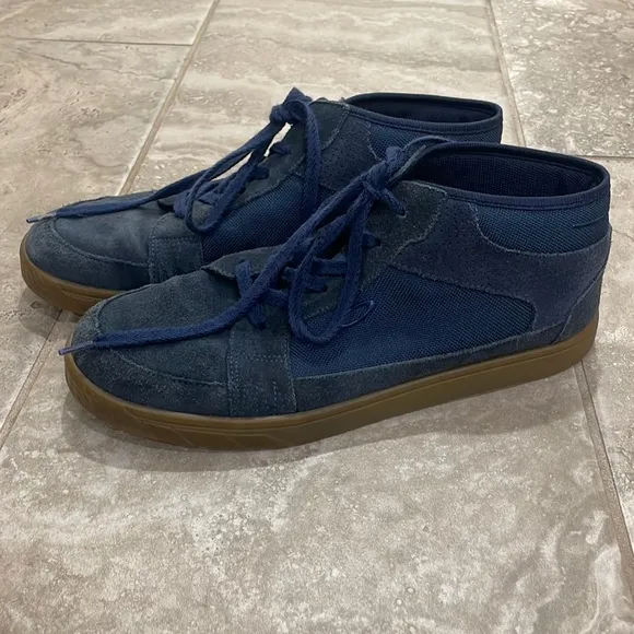 Oakley Mens Westcliff Blue Suede California Culture Skateboard Shoe Sz 10