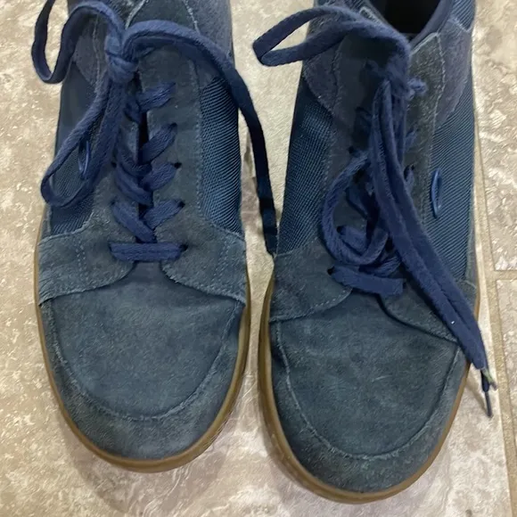 Oakley Mens Westcliff Blue Suede California Culture Skateboard Shoe Sz 10
