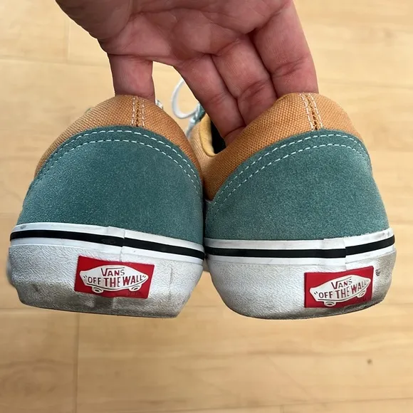 Old Skool Vans Pro 'Oak Buff Oil Blue' 10.5