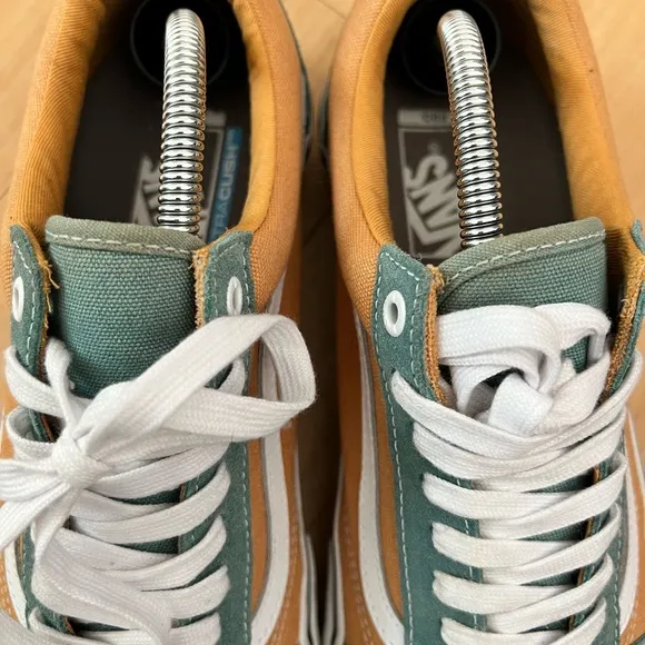 Old Skool Vans Pro 'Oak Buff Oil Blue' 10.5