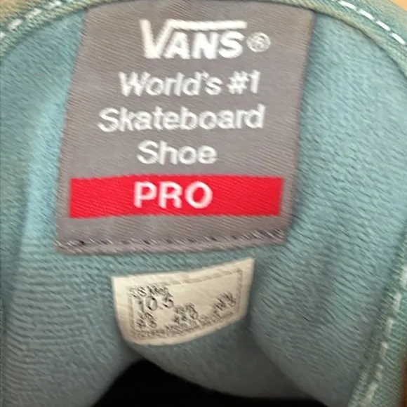 Old Skool Vans Pro 'Oak Buff Oil Blue' 10.5