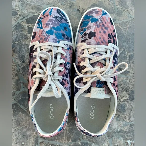 OluKai Pehuea Li Cloudy Women Sz 9.5 Casual Sneakers Mesh Convertible Shoes